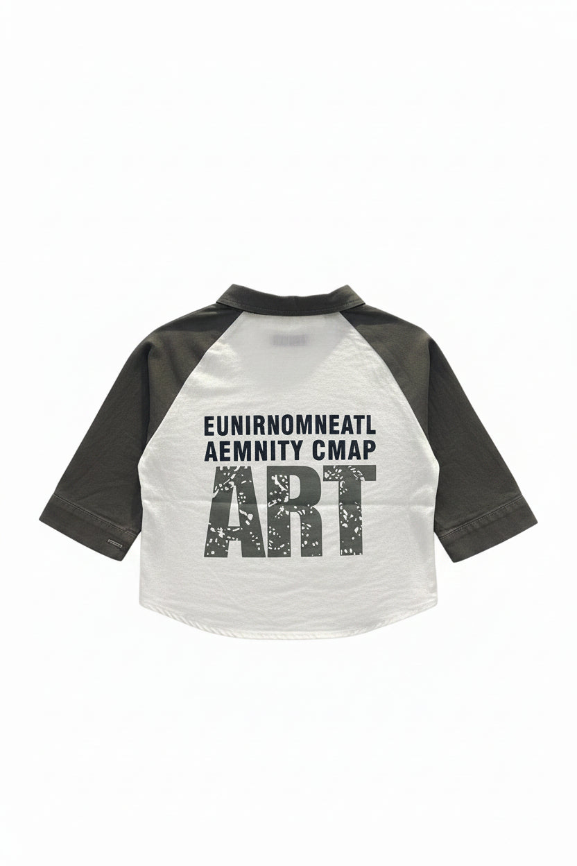 Art print shirt for kids by Little Aangan