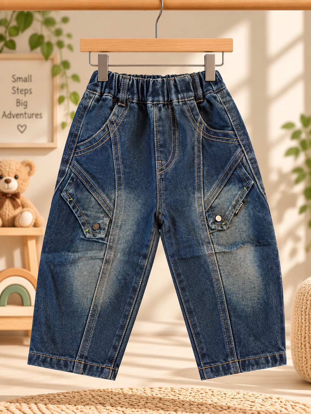 P denim Blue