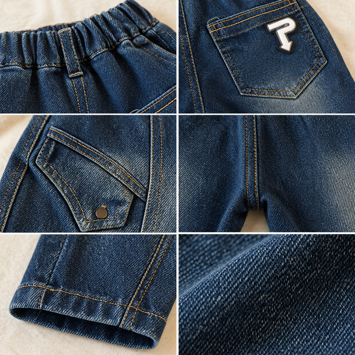 P denim Blue