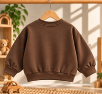 Brown Sweatshirt with Chain