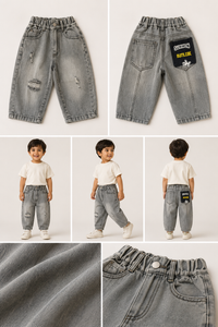 Bumlebe Pocket Denim for Kids - Little Aangan