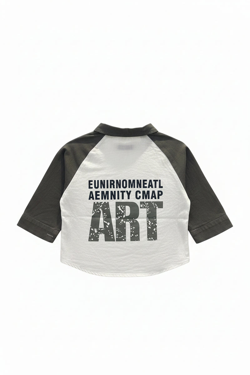 Art print shirt for kids by Little Aangan
