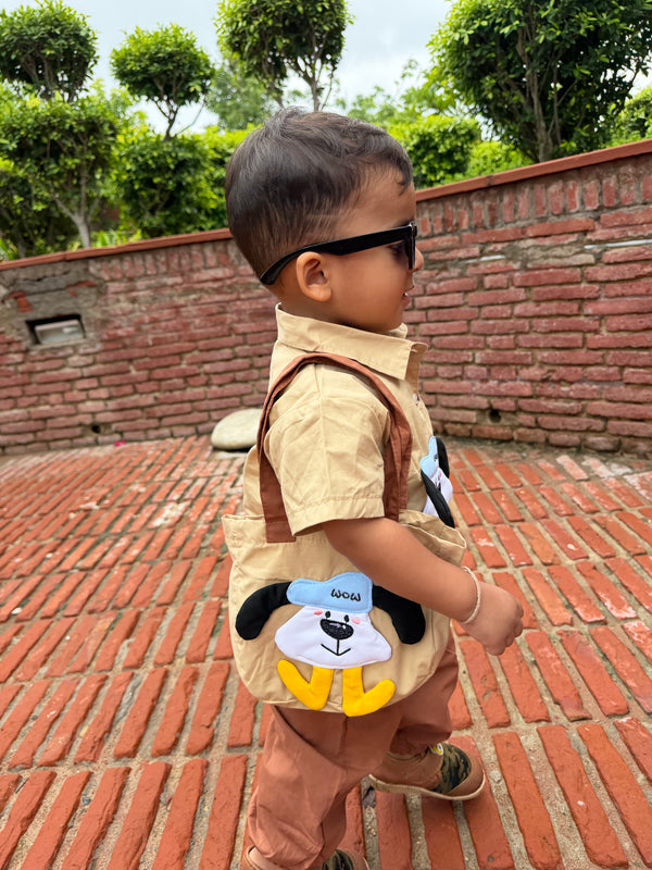 Architect Cordset with Tote Bag for Kids - Little Aangan