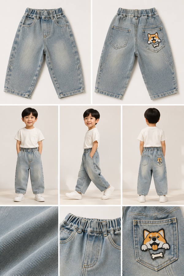 Puppy Patch Denim