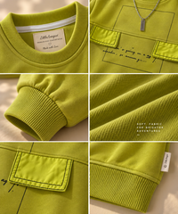Lemon green sweatshirt