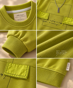 Lemon green sweatshirt