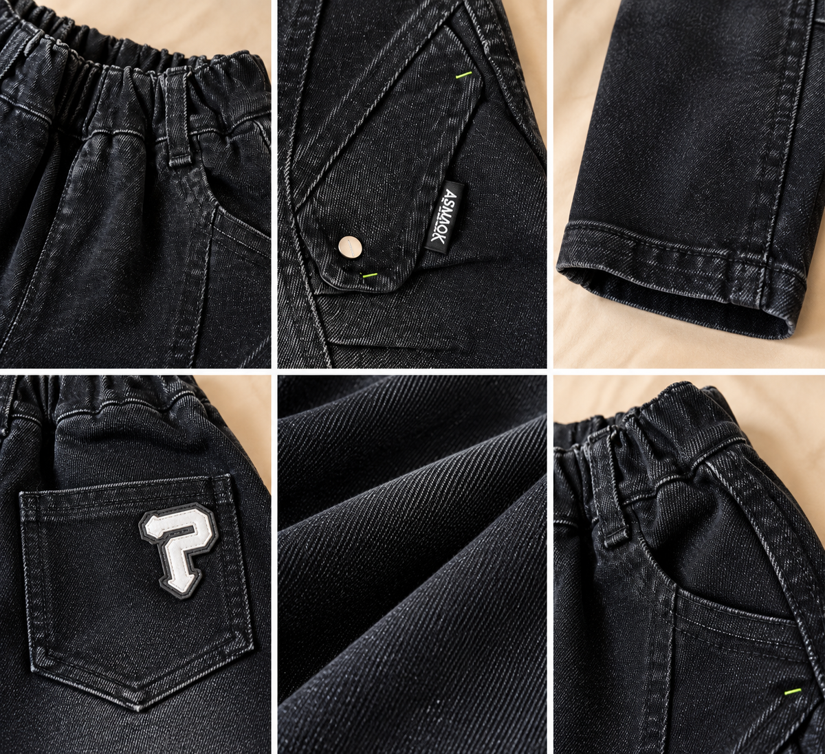 P denim Black
