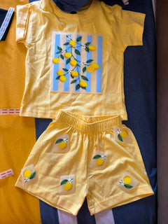 Yellow Lemon Striped