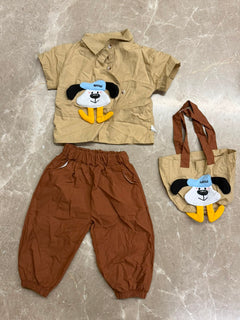 Brown Beige with Bag